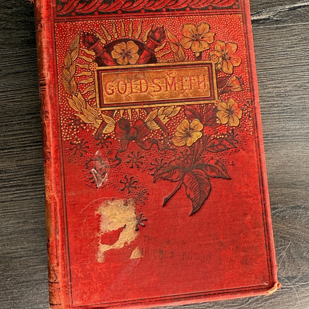 Antique Poems and Plays of Oliver Goldsmith